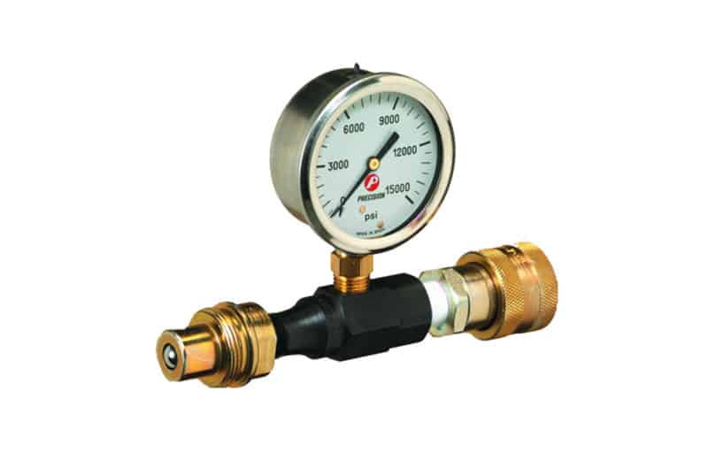 Huskie IN-LINE PRESSURE GAUGE - Consisting Of: