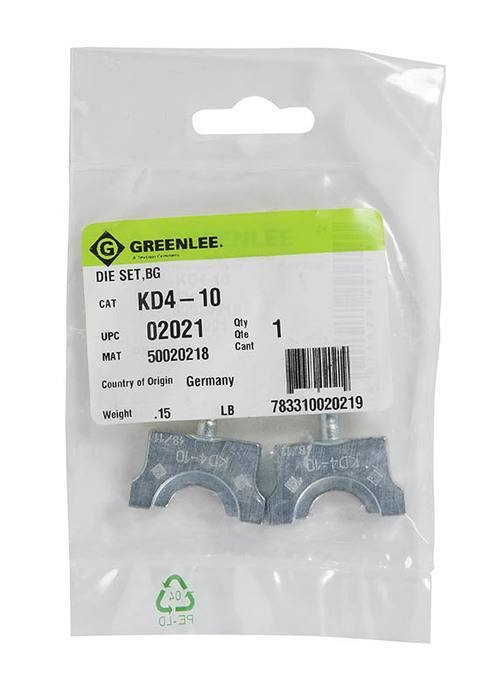GREENLEE Crimping Dies for 5/8" Service Entrance Connectors