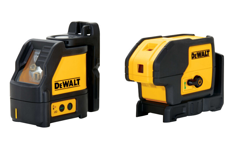 DEWALT Laser Level, 3 Spot + Cross Line, Green, 150-Foot Range