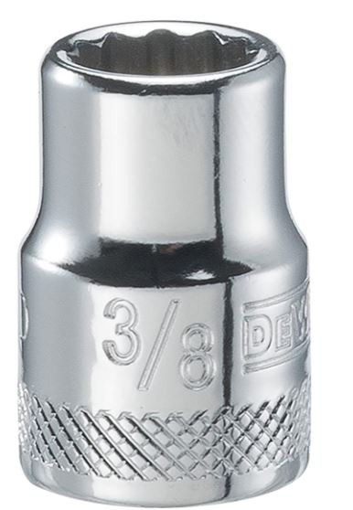 DEWALT 001Pc 38Dr Socket-12Pt-3/8