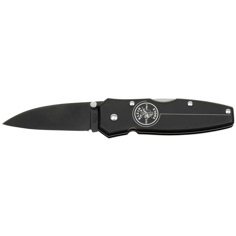 Klein Black Lightweight Lockback Knife 2-1/4"