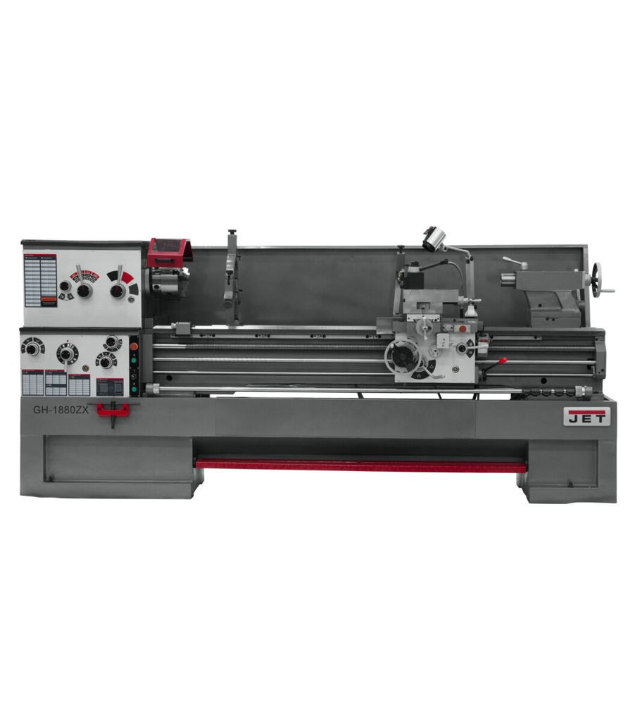GH-1880ZX, 3-1/8" Spindle Bore Geared Head Lathe