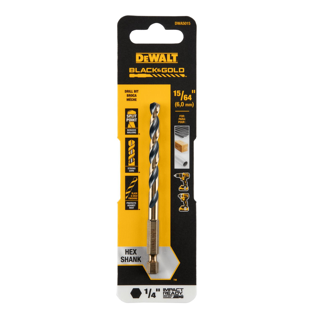 15/64IN BLACK AND GOLD IR DRILL BIT