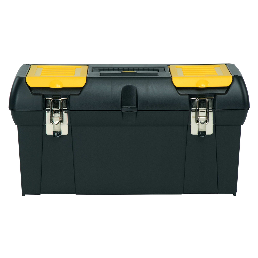 STANLEY® SERIES 2000 METAL LATCH TOOL BOX W/ TOTE TRAY - 24"
