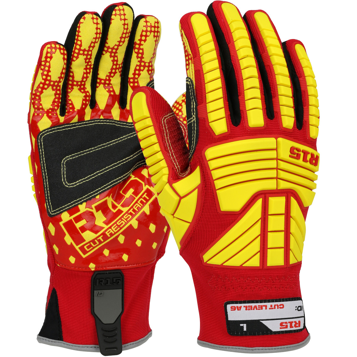 R15™ 87015  Hi Performance Glove, Size S, Red, ANSI A6