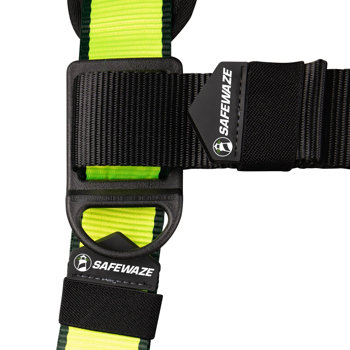 SafeWaze PRO Full Body Harness: 1D, QC Chest, QC Legs  (S/M)