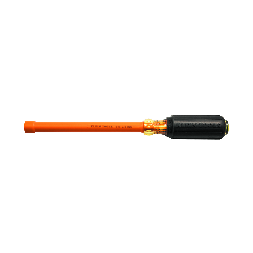 3/16-Inch Insulated Nut Driver 6-Inch Hollow Shaft