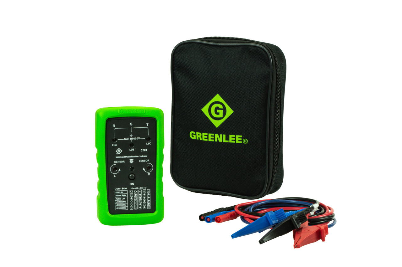 GREENLEE Phase Sequence and Motor Rotation meter