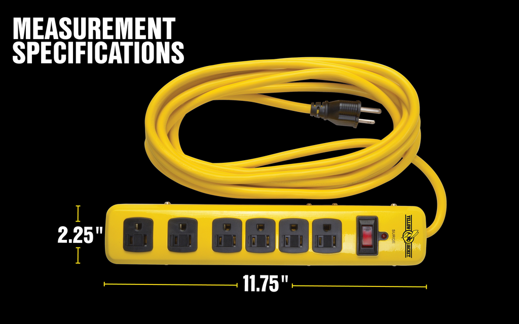 YELLOW JACKET, 15' 6 OUTLET 1440J METAL 4/BX