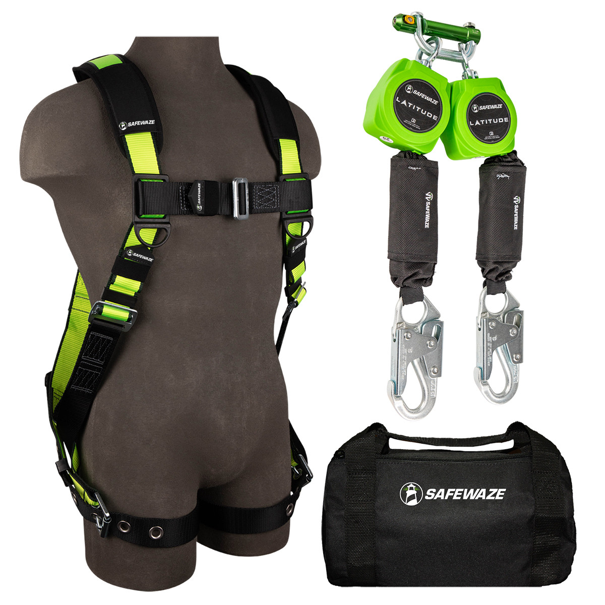 SafeWaze PRO Bag Combo: FS185-3X, 019-5052, FS8125