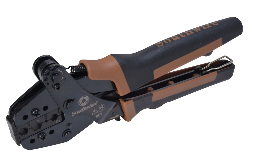 SOUTHWIRE TOOL, RCT-D1 RATCHET CRIMP-COAX F HEX