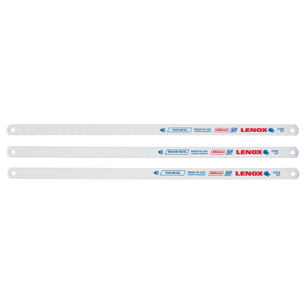 LENOX 12-In-3 Pack Hacksaw Blades