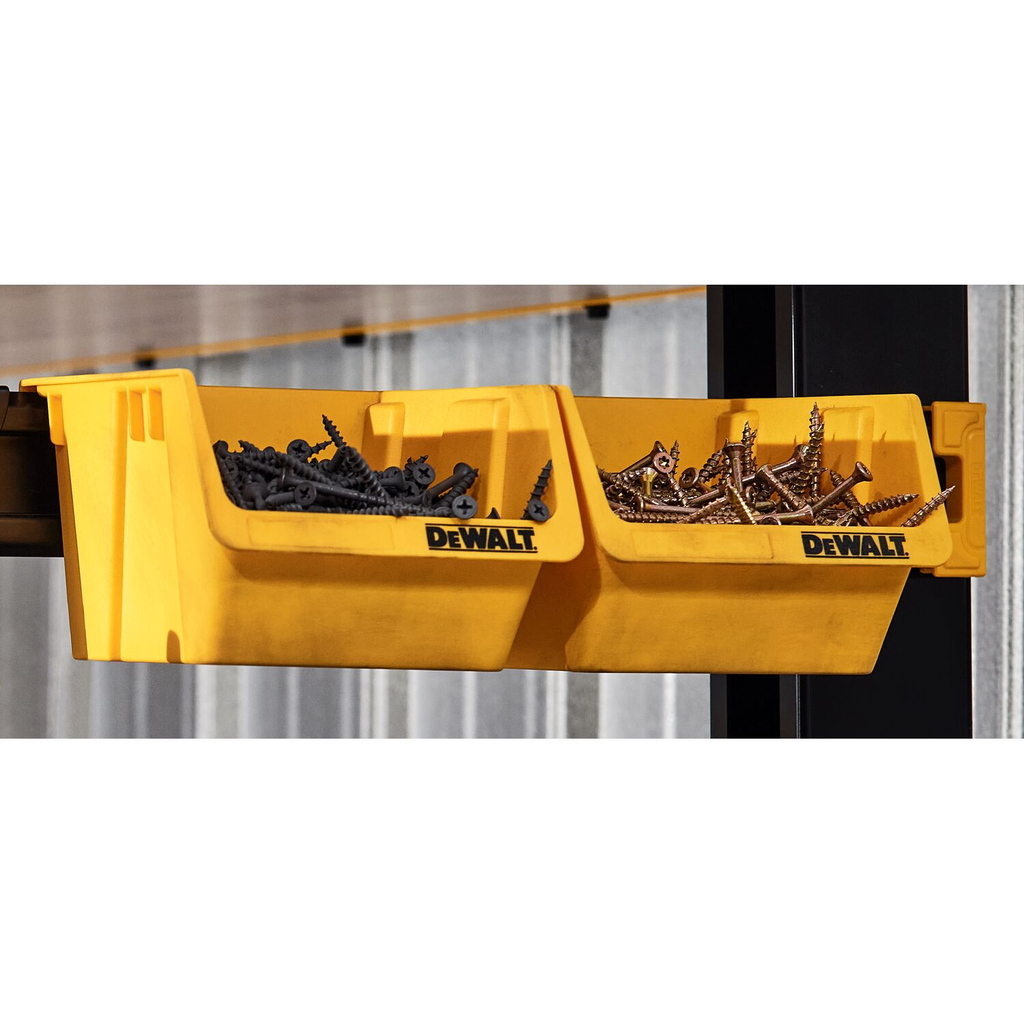 PLASTIC BINS - 2 PACK