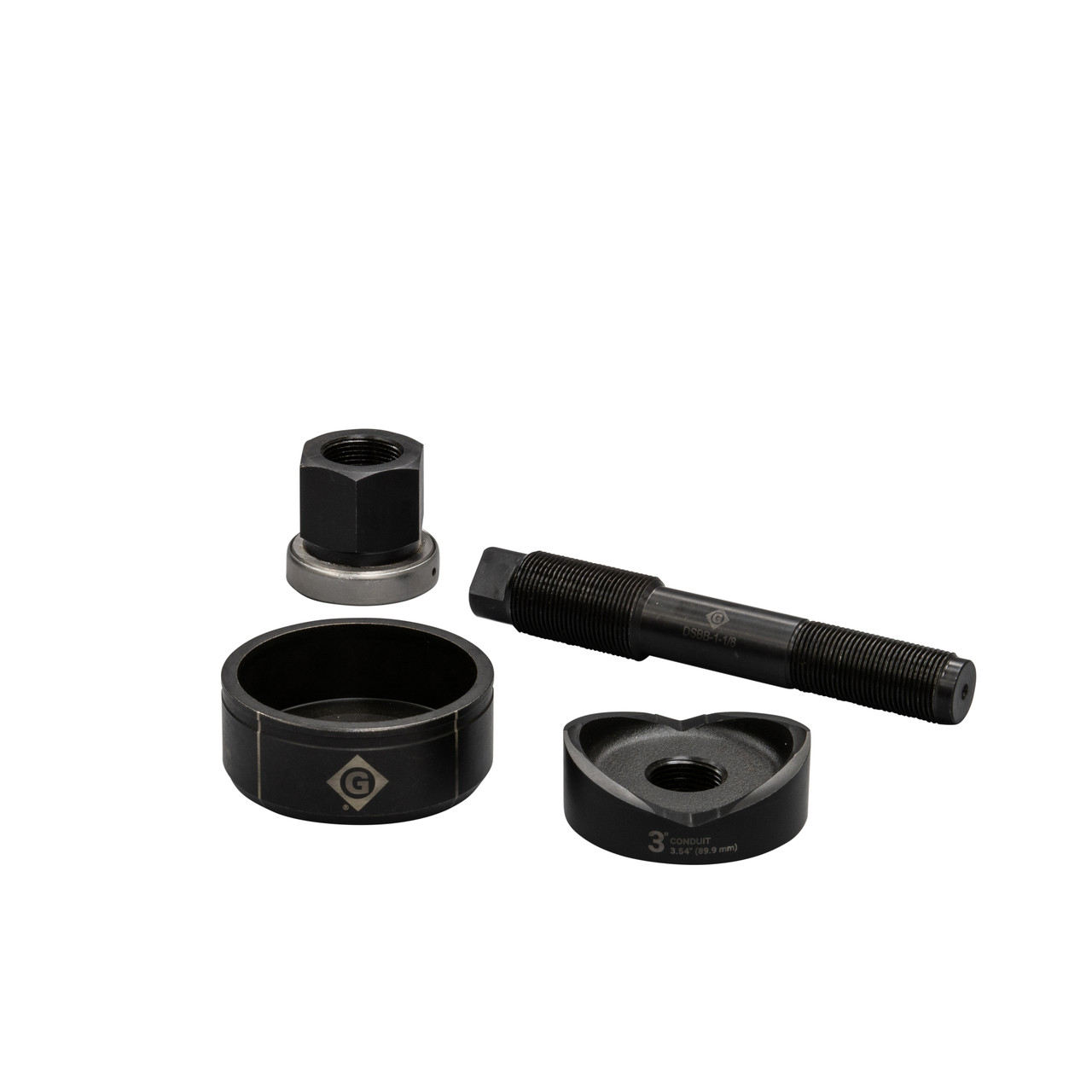 GREENLEE 3" Conduit Size Manual Knockout Set