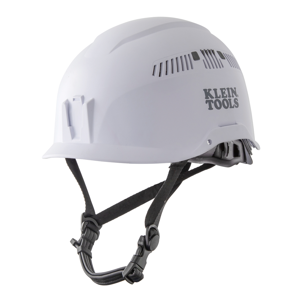 Klein Safety Helmet, Vented-Class C, White