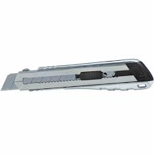 STANLEY 25mm FATMAX Snap-Off Knife-Bright Aluminum 1/EA