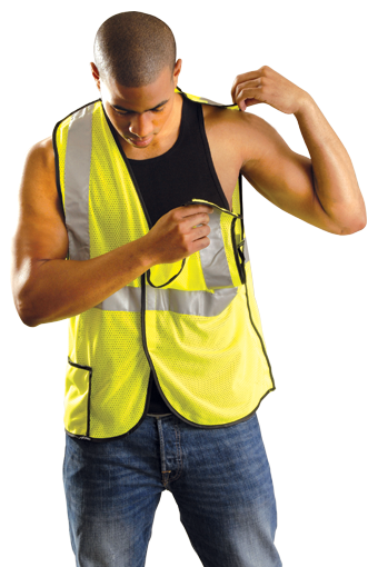 Occunomix Premium Mesh 5-PT Break-Away Safety Vest