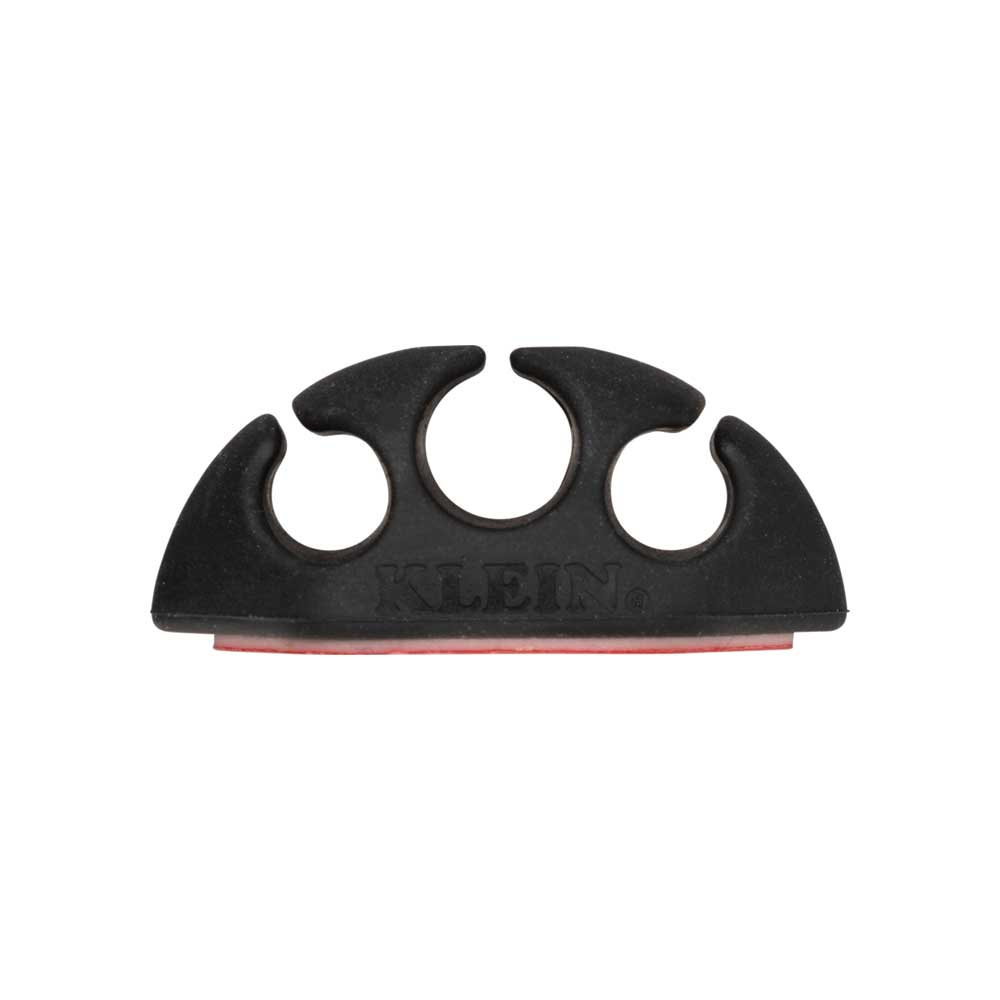 Self-Adhesive Cable Mounting Clips, 3-Slot (10-Pack)