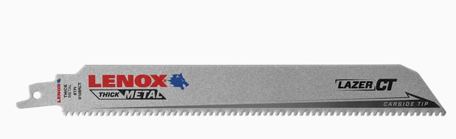 LENOX 9In 8 TPi Ct Recip Saw Bld 3