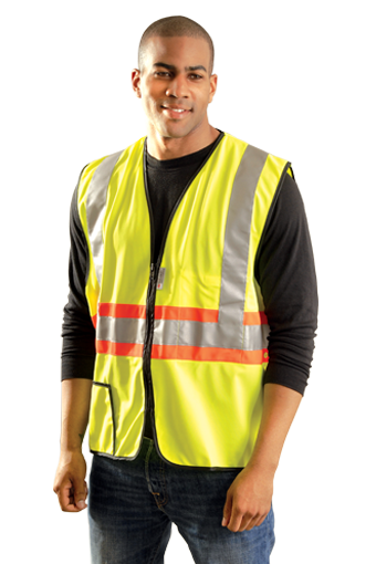Occunomix Premium Solid Two-Tone Expandable Vest 1/EA
