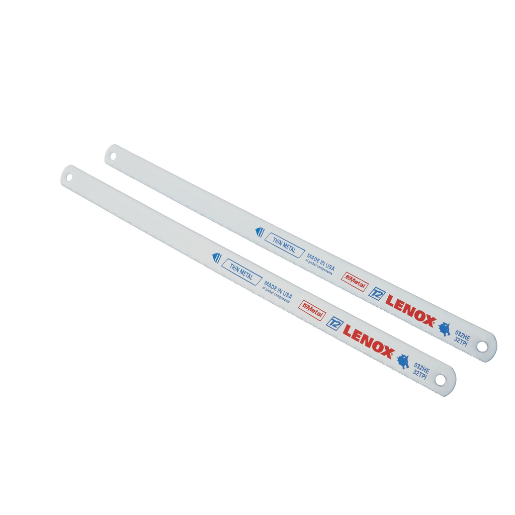 LENOX Hacksaw Blade, 10-Inch, 32 TPi, 2-Pack