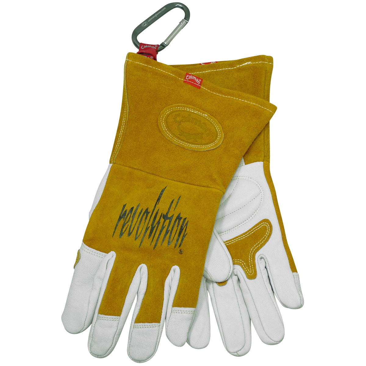 Caiman® 1868  Hand Protect-Welding, Size L, Gold