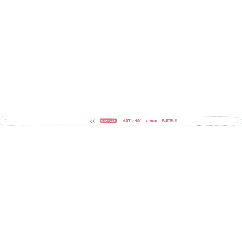 STANLEY® BI-METAL 12"HACKSAW BLADE 18 TPI - 10 PACK