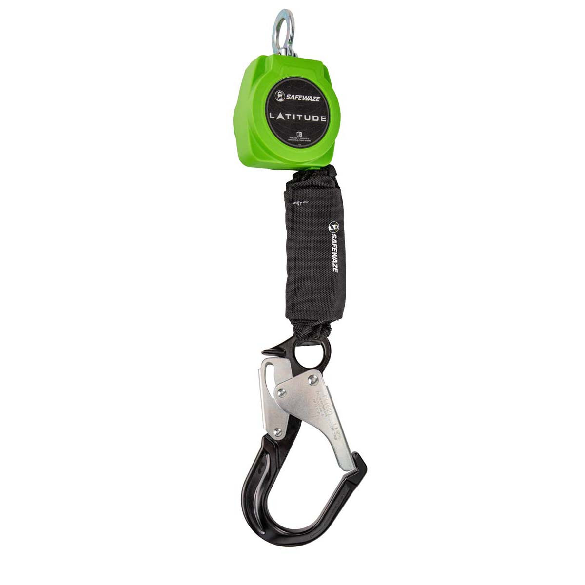 SafeWaze Latitude 6' Single Web SRL: No Connector, Alu Rebar Hook