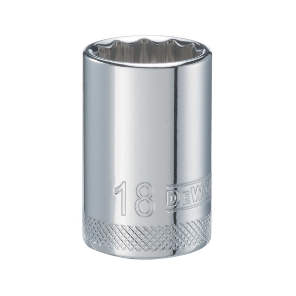 DEWALT 001Pc 12Dr Socket-12Pt-18