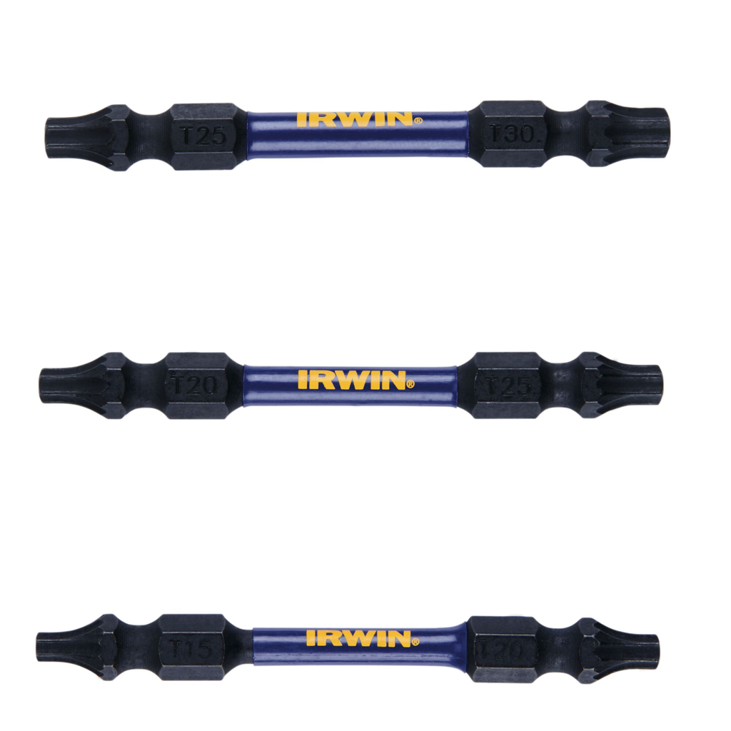 IRWIN IMPACT 2-1/2IN DE TORX MIX- 3 PACK