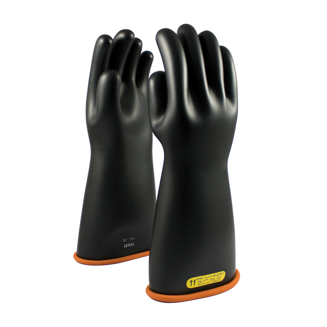 NOVAX® 155-2-16  Insulating Gloves, Size 9.5, Black