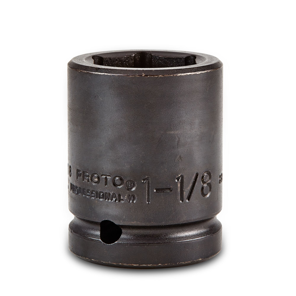Proto® 3/4" Drive Impact Socket 1-1/8" - 6 Point 1/ea