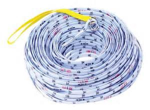 300FT Surveyors' Rope (Feet & Tenths) 10/PK