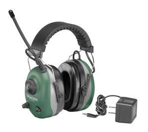 QuieTunes AM/FM Electronic Rechargeable Ear Muff w/22 NRR 1/EA