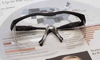 RX-100 Clear Hard Coat Bifocal Lens +2.0 12/BX
