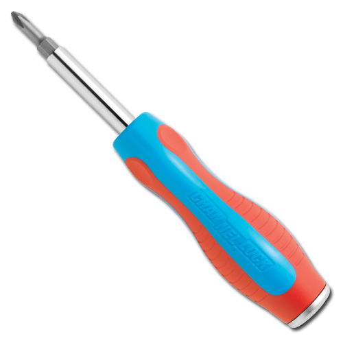 Channellock 6 in 1 Multi-Bit Screwdriver 1/EA