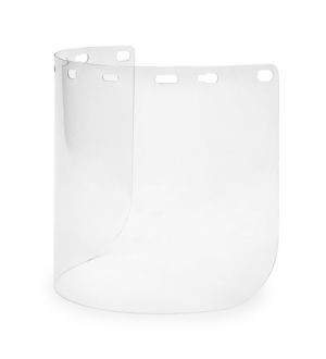 Face Shield Clear 8"x15.5"x.04 Flat Acetate