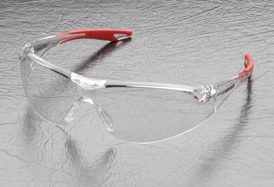 Avion Clear HC/PC Lens Red Temple Tips 12/Bx