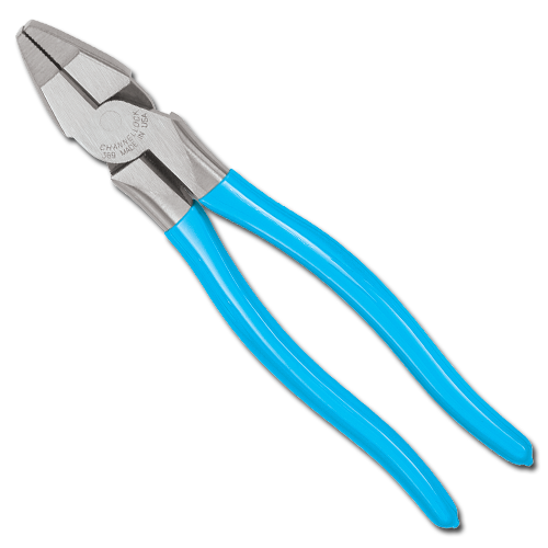 Channellock 9.5" XLT Round Nose Linemen's Plier 1/EA  (P/N 369)