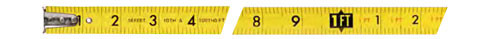 25FT B2 Blade Standard Short Tape Measure 6/PK