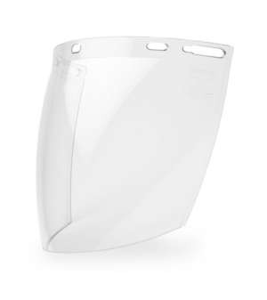 Face Shield Clear 8"x12"x.078 Molded Aspherical Lexan PC 1EA