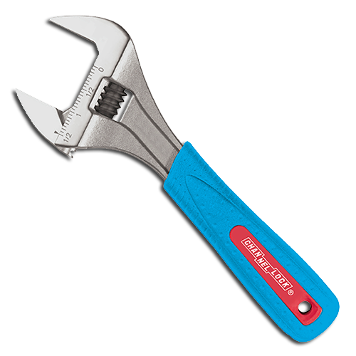 Channellock WideAzz 8" Adjustable Wrench  1/EA