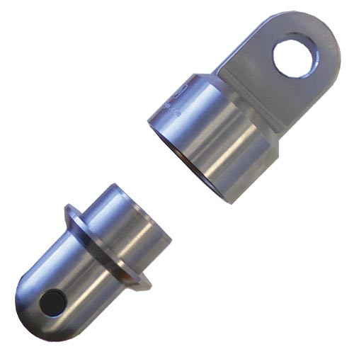 Dub Breakaway Connector 2-1/2" Diameter 316 SS