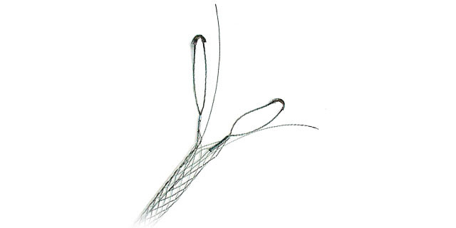 Support Grip - Double Eye, Single Weave, Split Mesh (Lace-up) , 2.00" - 2.49" Dia