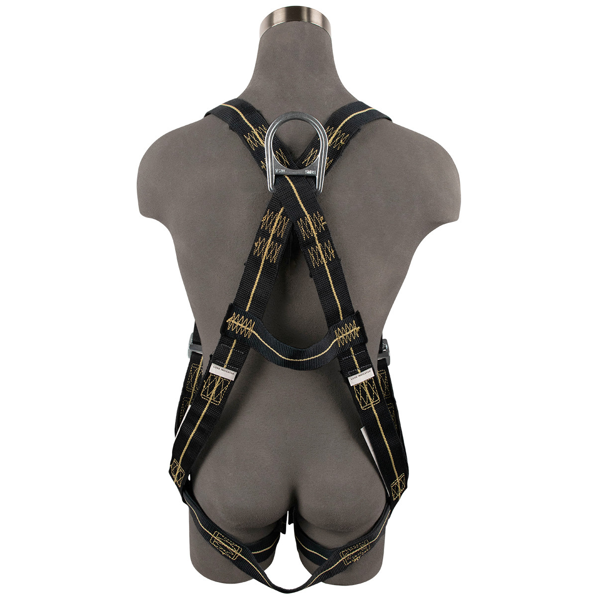 SafeWaze Welding Full Body Harness: 1D, Kevlar® Web, MB Chest, MB Legs  (3X)