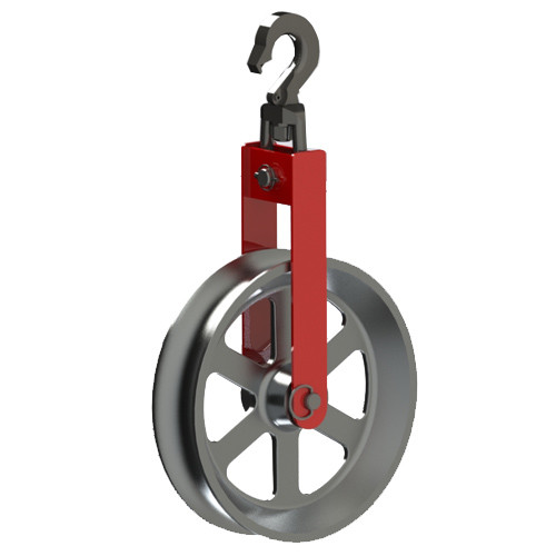 Sheave - Single Hanger 4" Wide x 20" Diameter