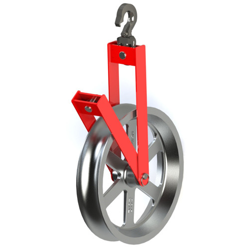 Sheave - Double Hanger 6" Wide x 26" Diameter