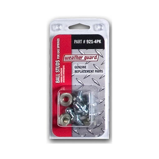 Weather Guard Ball Studs and Nuts 4-Pack for Gas Springs