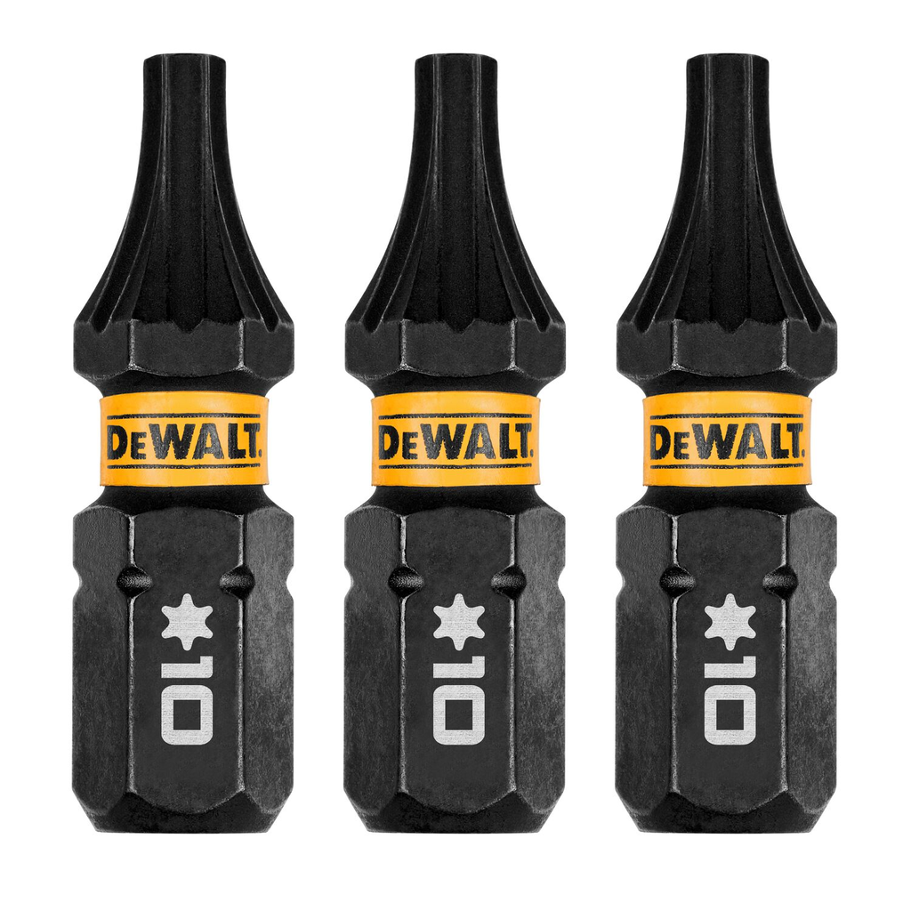 DW FLEXTORQ 3PK 1IN BITS FOR T10