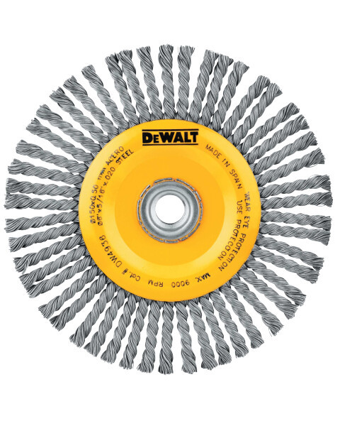 DEWALT Dw4936 6-Inch X 5/8-Inch Carbon Stringer Wire Wheel, 6-Pack